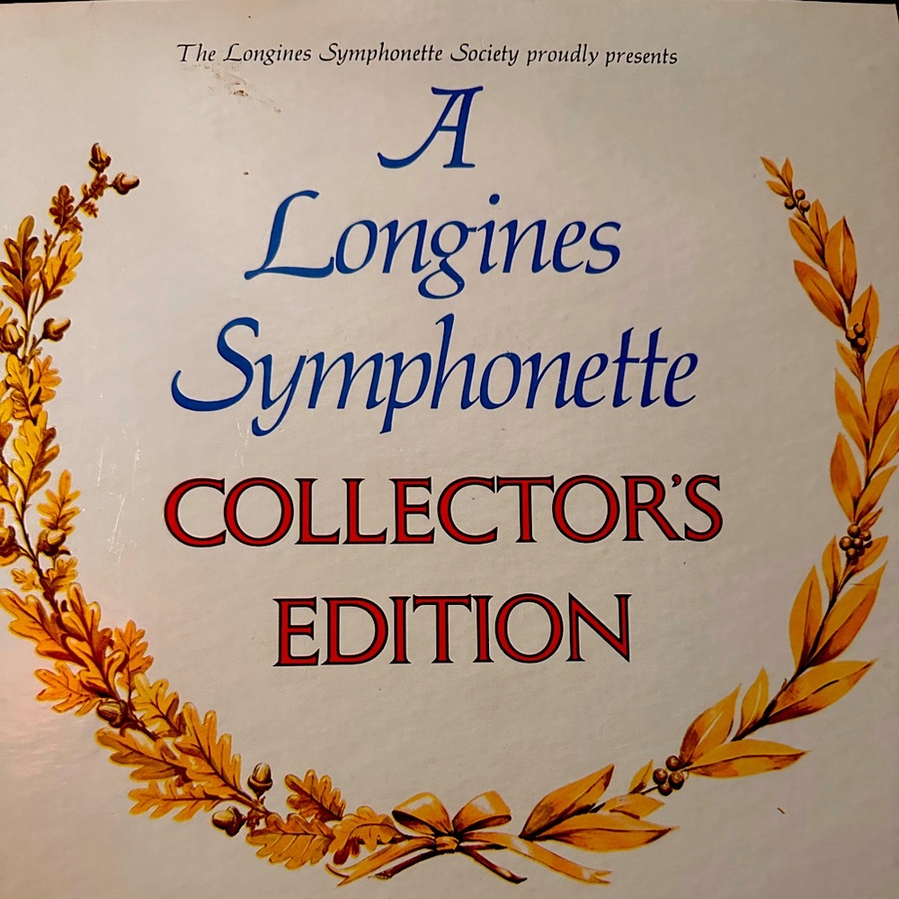 The Longines Symphonette Society Vinyl **NEW**